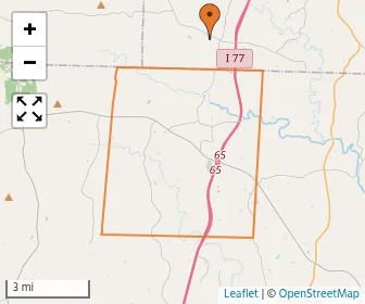 Area schools map